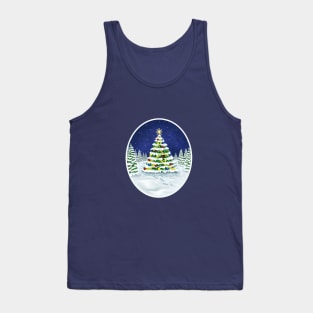 Peace on Earth Tree Tank Top